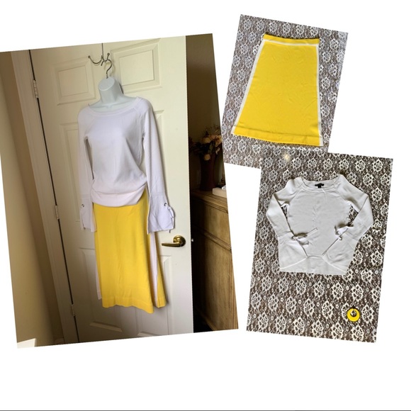 I.N.C White Sweater Shirt - Picture 3 of 7